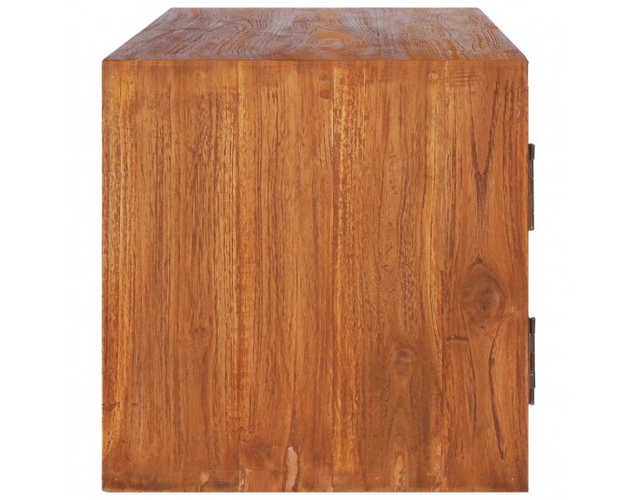 Sonata ТВ шкаф за стенен монтаж, 90x30x30 cм, тиково дърво масив Sonata ТВ шкаф за стенен монтаж, 90x30x30 cм, тиково дърво масив