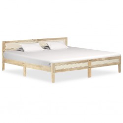 Sonata Рамка за легло, мангова дървесина масив, 200 см - Спалня