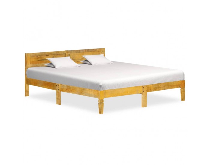 Sonata Рамка за легло, мангова дървесина масив, 140 см