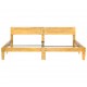 Sonata Рамка за легло, мангова дървесина масив, 200 см