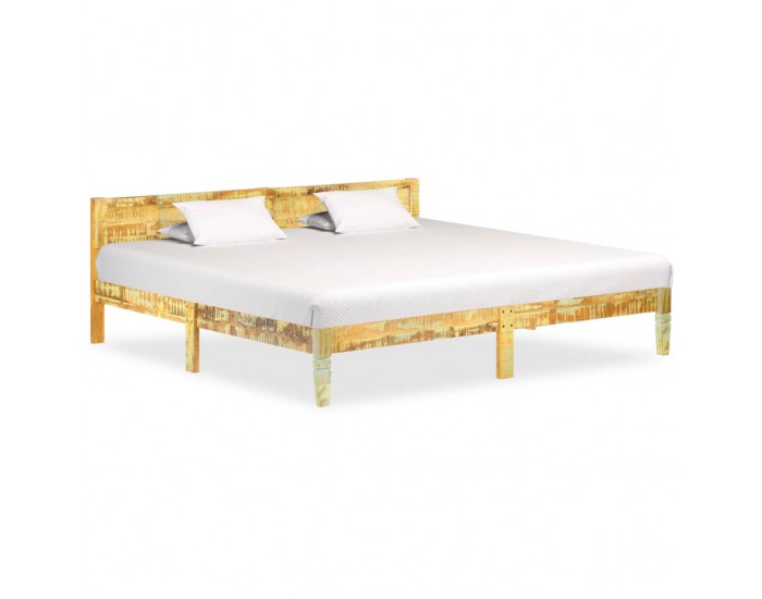 Sonata Рамка за легло, регенерирано дърво масив, 200x200 cм