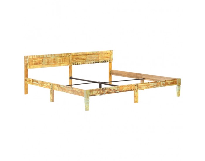 Sonata Рамка за легло, регенерирано дърво масив, 200x200 cм