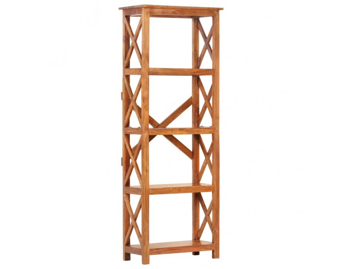 Sonata Етажерка за книги, 60x30x180 см, акация масив с финиш шишам