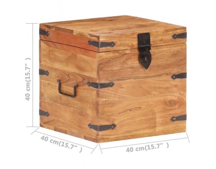 Sonata Ракла, 40x40x40 см, акациево дърво масив