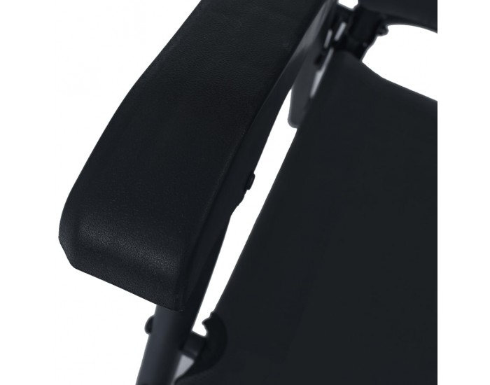 Sonata Бистро комплект, 3 части, черен, стомана