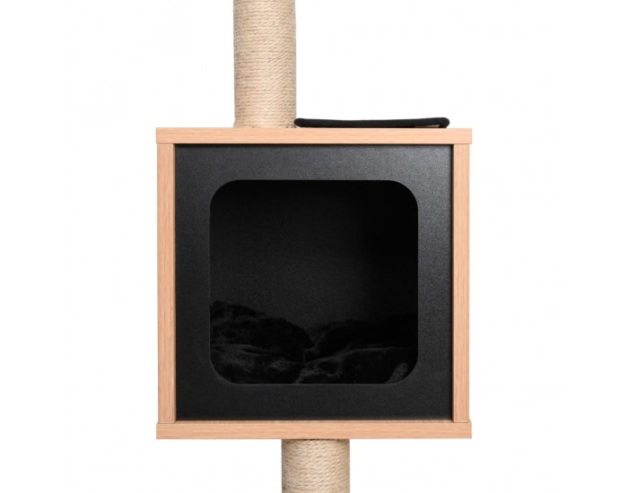 Sonata Котешко дърво със сизалени стълбове, подложка, 129 см