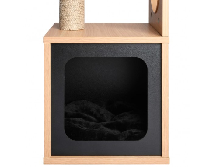 Sonata Котешко дърво със сизалени стълбове, подложка, 60 см