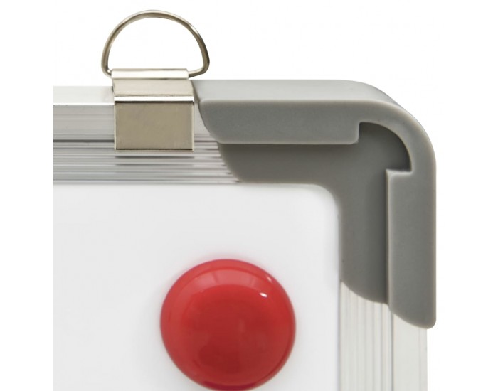 Sonata Магнитна дъска за сухо изтриване, бяла, 70x50 см, стомана