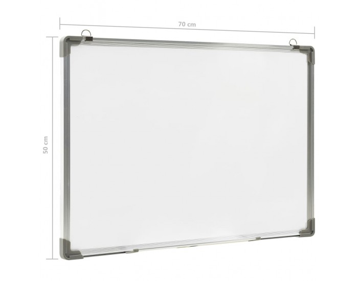 Sonata Магнитна дъска за сухо изтриване, бяла, 70x50 см, стомана