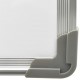 Sonata Магнитна дъска за сухо изтриване, бяла, 90x60 см, стомана