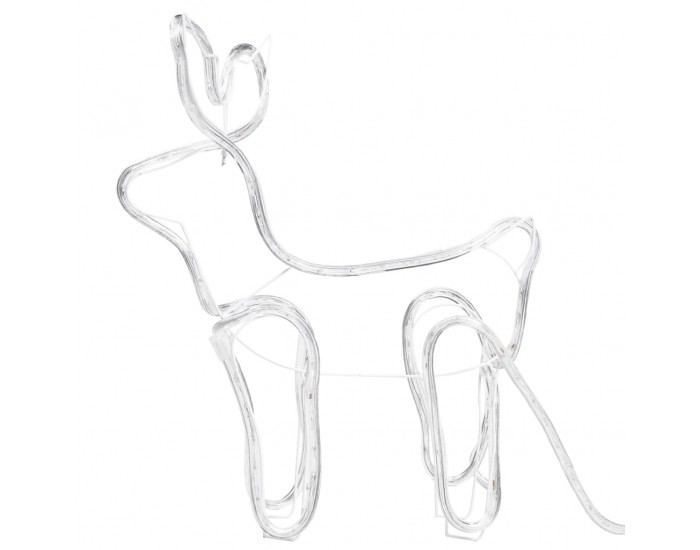 Sonata Коледна украса за открито северни елени с шейна 576 LED