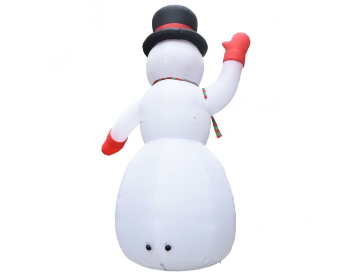 Sonata Коледен надуваем снежен човек с LED IP44 600 см XXL