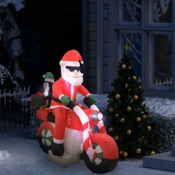 Sonata Надуваем Дядо Коледа на мотор, LED, IP44, 160 см - Сезонни и Празнични Декорации