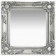 Sonata Стенно огледало, бароков стил, 40x40 см, сребристо