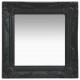 Sonata Стенно огледало, бароков стил, 40x40 см, черно