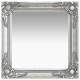Sonata Стенно огледало, бароков стил, 50x50 см, сребристо