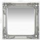 Sonata Стенно огледало, бароков стил, 50x50 см, сребристо
