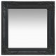 Sonata Стенно огледало, бароков стил, 50х50 см, черно