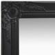 Sonata Стенно огледало, бароков стил, 50х60 см, черно