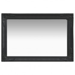Sonata Стенно огледало, бароков стил, 60х40 см, черно - Огледала