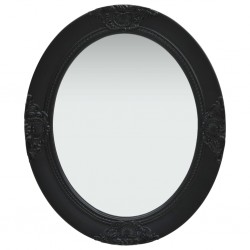 Sonata Стенно огледало, бароков стил, 50х60 см, черно - Огледала
