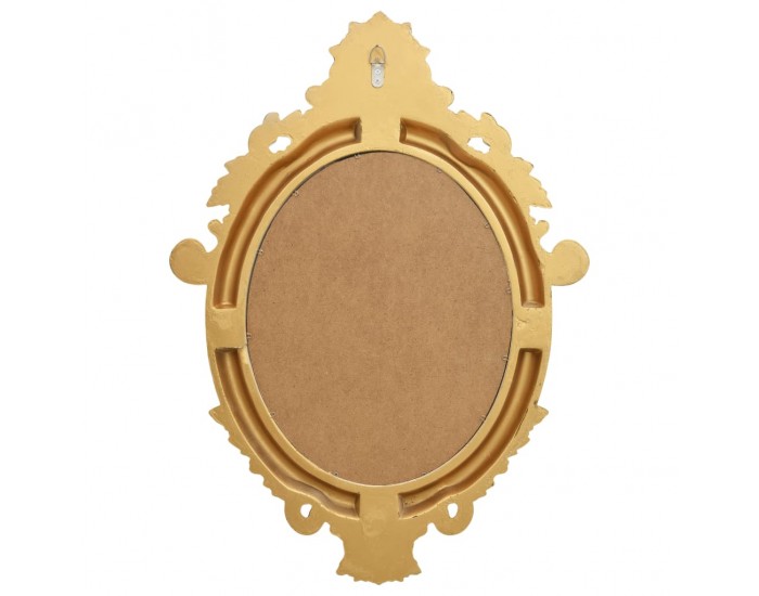 Sonata Стенно огледало, стил замък, 56x76 см, златисто