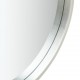 Sonata Стенно огледало с каишка, 40 см, сребристо