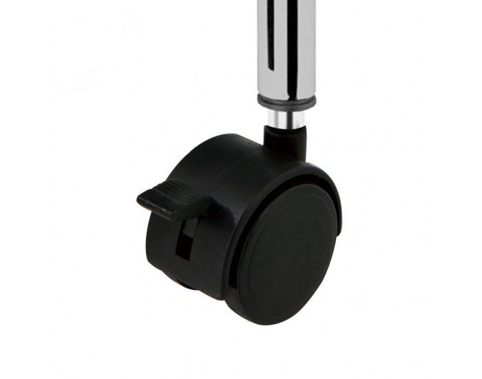 Sonata Мобилна количка за съхранение с 10 чекмеджета черна пластмаса