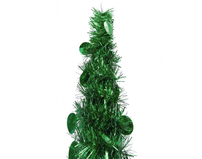 Sonata Разгъваема изкуствена коледна елха, зелена, 180 см, PET