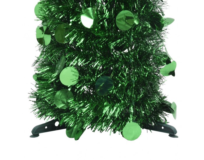 Sonata Разгъваема изкуствена коледна елха, зелена, 180 см, PET