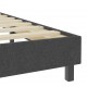 Sonata Боксспринг легло, тъмносиво, текстил, 100x200 см