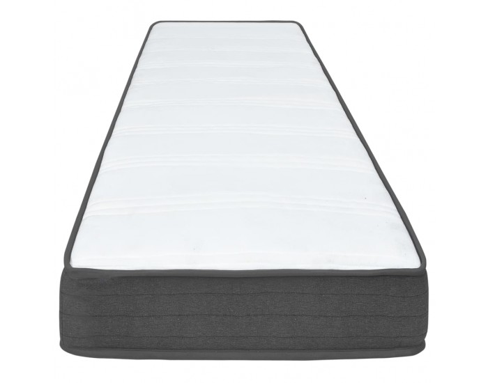 Sonata Боксспринг легло, тъмносиво, текстил, 120x200 см