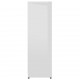 Sonata Шкаф за баня, бял гланц, 30x30x95 см, ПДЧ