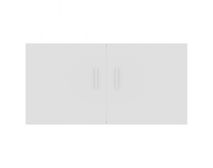 Sonata Шкаф за стена, бял, 80x39x40 см, ПДЧ