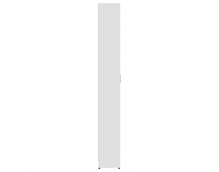 Sonata Гардероб за антре, бял, 55x25x189 см, ПДЧ
