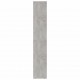 Sonata Шкаф библиотека, бетонно сив, 36x30x171 см, ПДЧ