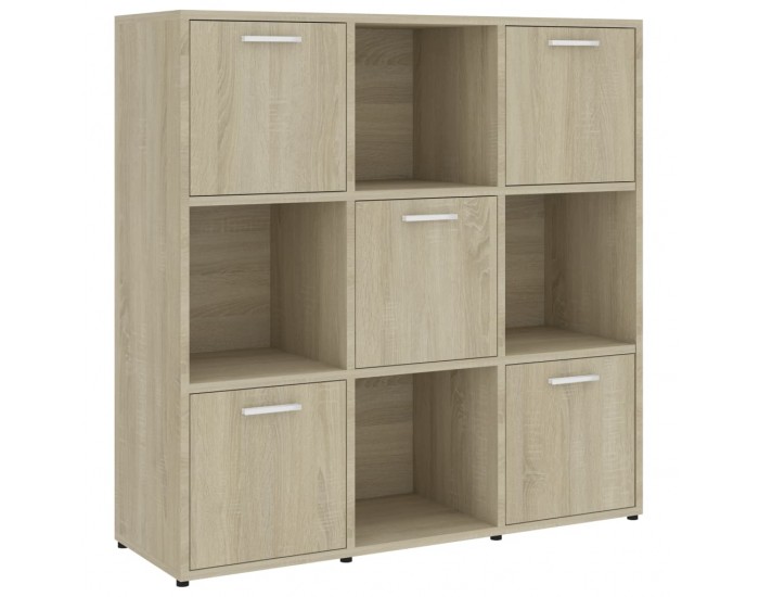 Sonata Шкаф библиотека, дъб сонома, 90x30x90 см, ПДЧ