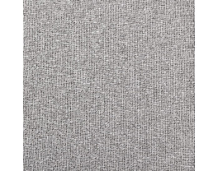 Sonata Затъмняващи завеси с куки имитация лен 2 бр сиви 140x225 см