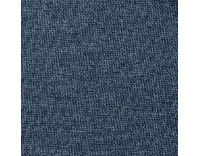 Sonata Затъмняващи завеси имитация лен с отвори 2 бр сини 140x245 см
