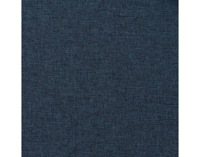 Sonata Затъмняващи завеси с куки имитация лен 2 бр сини 140x225 см