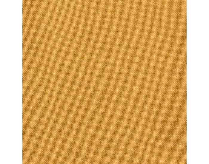 Sonata Затъмняваща завеса с куки, имитираща лен, жълта, 290x245 см