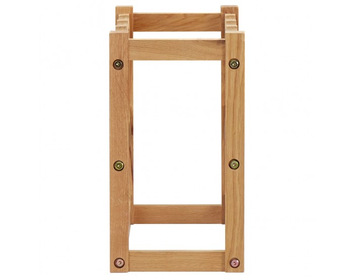 Sonata Стойка за вино за 12 бутилки, 47x21x36 см, дъбов масив