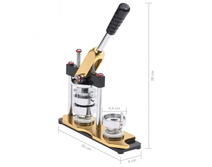Sonata Преса за значки с кръгово рязане, 44 мм Sonata Преса за значки с кръгово рязане, 44 мм