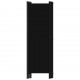 Sonata Параван за стая, 6 панела, черен, 300x180 cм