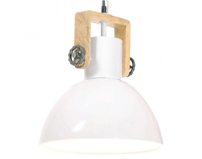 Sonata Индустриална пенделна лампа 25 W бяла кръгла 30 см E27