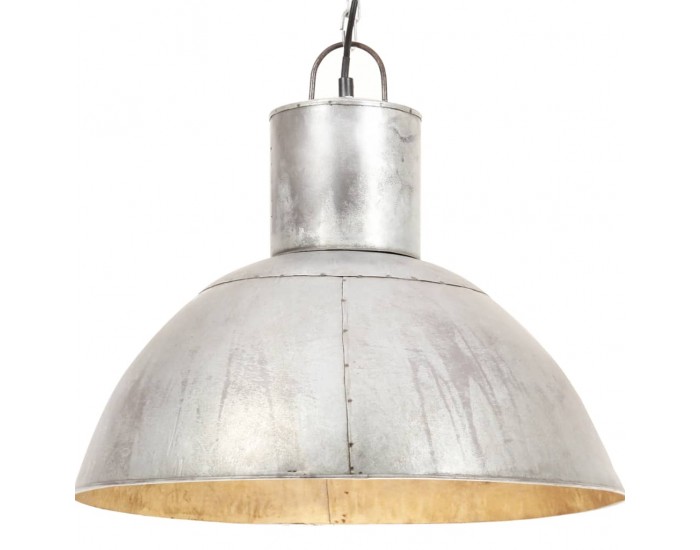 Sonata Пенделна лампа 25 W сребриста кръгла 48 см E27