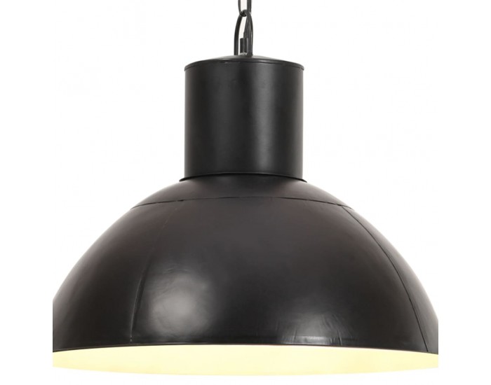 Sonata Пенделна лампа 25 W черна кръгла 48 см E27