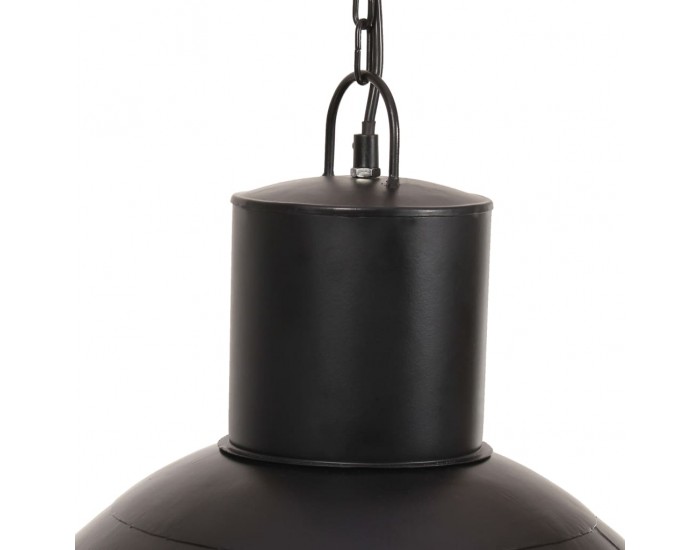 Sonata Пенделна лампа 25 W черна кръгла 48 см E27