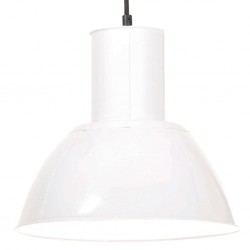 Sonata Пенделна лампа 25 W бяла кръгла 28,5 см E27 - Лампи за таван