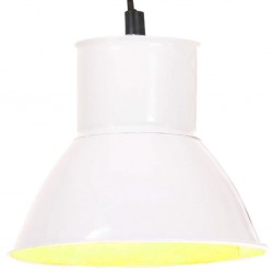 Sonata Пенделна лампа 25 W бяла кръгла 17 см E27 - Лампи за таван